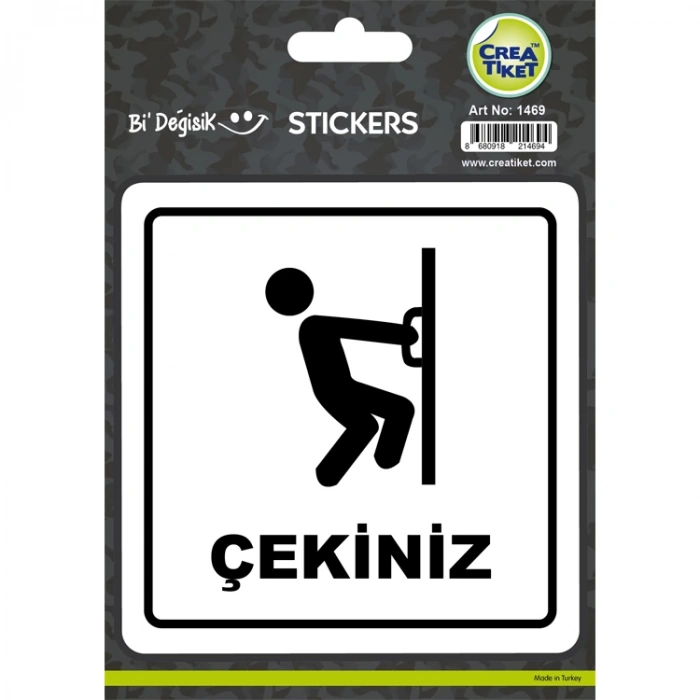 CREA Bİ DEĞİŞİK STICKER - ÇEKİNİZ 1469