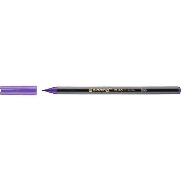 EDDING E-1340 FIRÇA UÇLU KALEM MOR