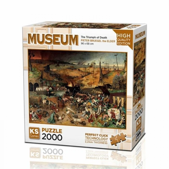 KS GAMES 22524  THE TRIUMPH OF DEATH 96x68cm YAPBOZ/PUZZLE 2000 PARÇA