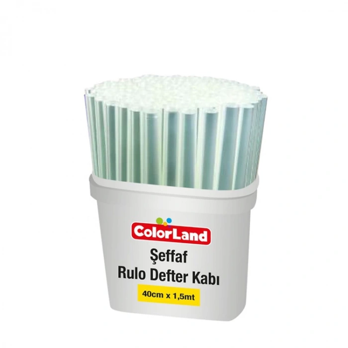 COLORLAND KAP25 RULO DEFTER KABI ŞEFFAF 40cmX1,5 mt