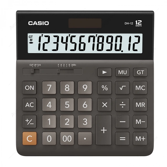 CASIO DH-12 HESAP MAKİNESI 12 HANE