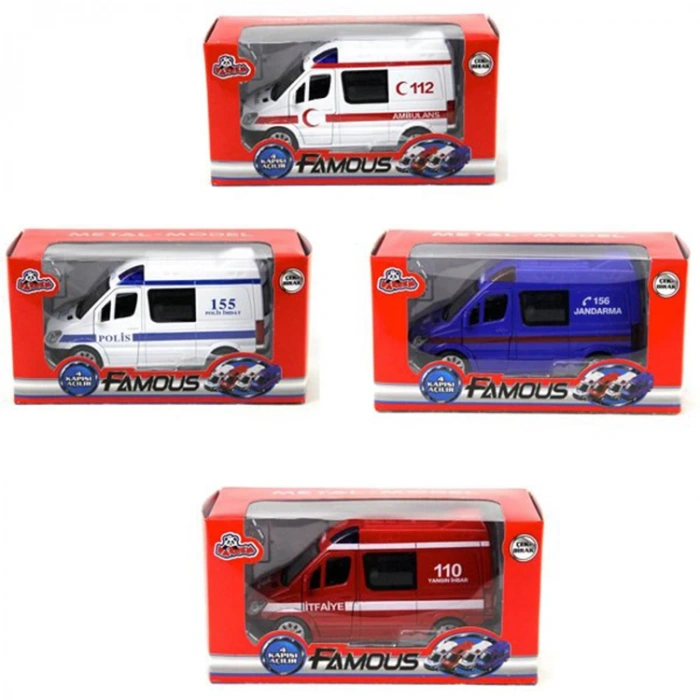 VARDEM AMBULANS POLİS JANDRMA C/B 1:30 VRD-TIN-588B