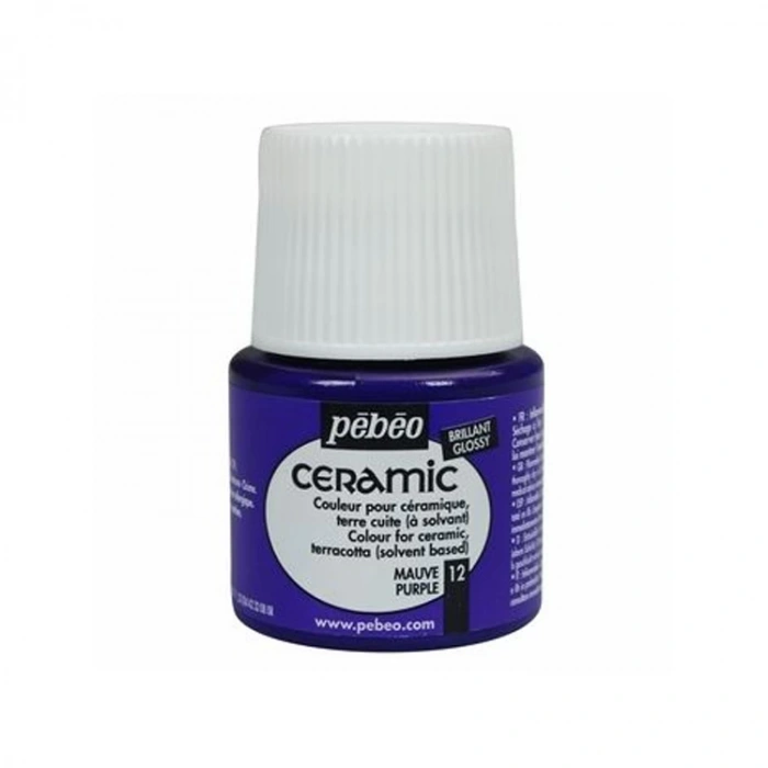 PEBEO 025-12 SERAMİK BOYASI 45 ML ŞİŞE  PURPLE