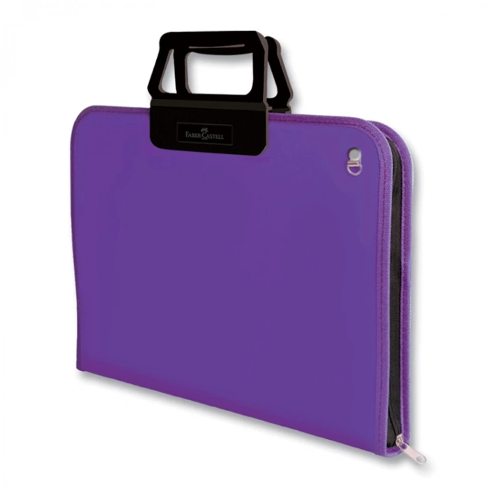 FABER CASTELL PROJE ÇANTASI 28x38 CM. MOR