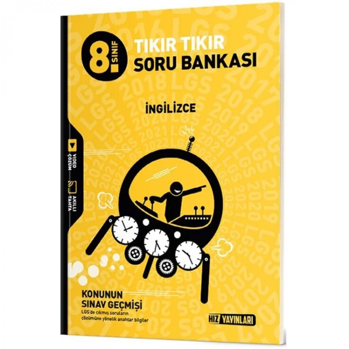 HIZ 8. SINIF İNGİLİZCE TIKIR TIKIR SORU BANKASI