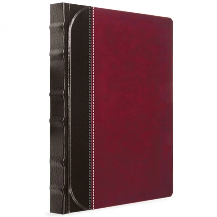 GIPTA ŞEREF DEFTERİ İPLİK DİKİŞLİ DERİ KAPLI 20X28 160 YP.