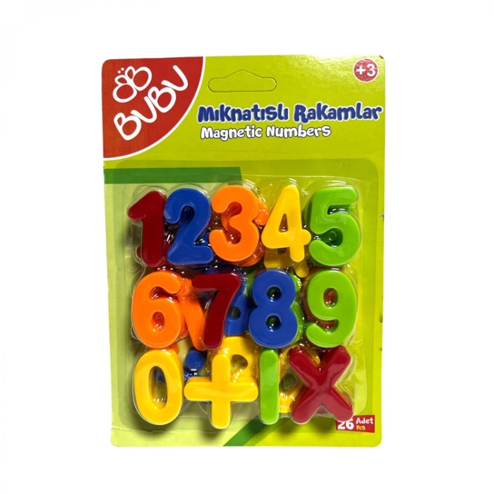 BU-BU BUBU00083 MIKNATISLI RAKAM 26 PARÇA