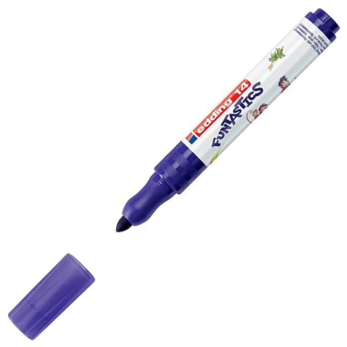 EDDING ED14008 FUNTASTICS KEÇE UÇLU KALEM KALIN MOR