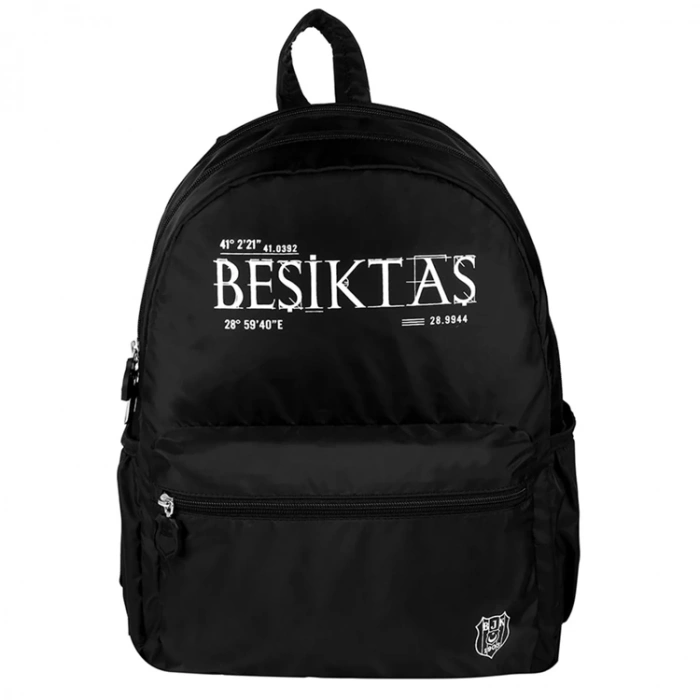 ME BEŞİKTAŞ 24335 1903 SILVER LOGO SIRT ÇANTASI SİYAH