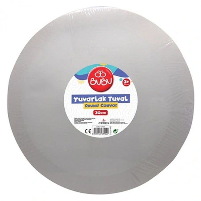 BU-BU YUVARLAK TUVAL 30CM - BUBU-TU0019