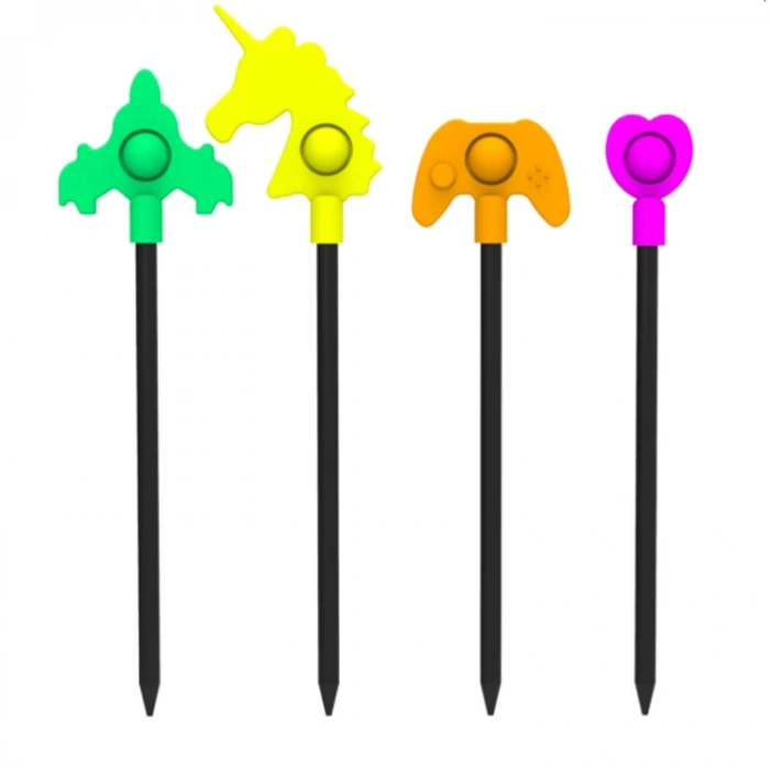 SİLKA KL1.RSS-36PT POPIT TIPS SİYAH GÖVDE KURŞUN KALEM - TEKLİ