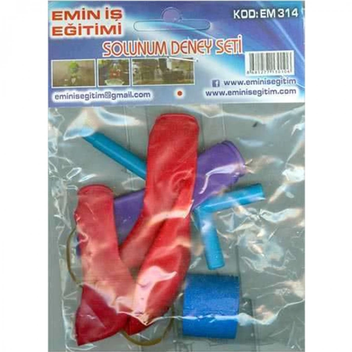 EMİN İŞ EĞİTİMİ SOLUNUM DENEY SETİ EM314