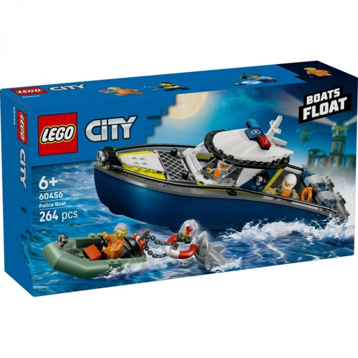 LEGO CITY 60456  POLICE BOAT 264 PARÇA 6+