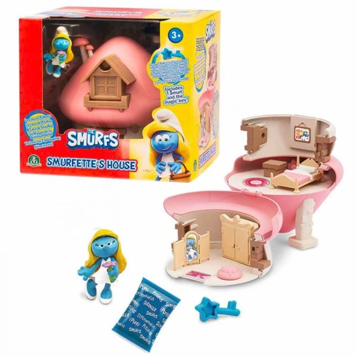GIOCHI THE SMURFS PUF20000 ŞİRİNLER EVİ OYUN SETİ  3+