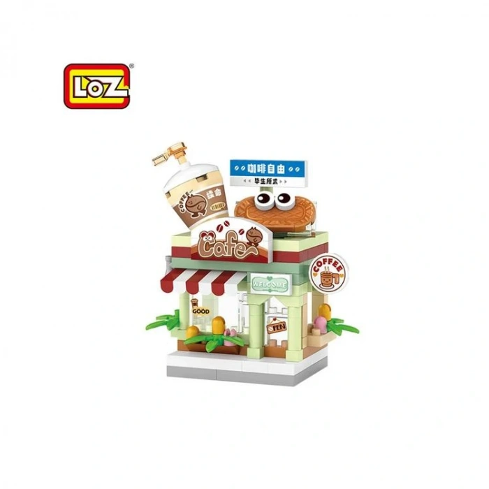 VAGONLIFE LOZ 8602 MİKRO BLOK MİNİ CAFE 120 PARÇA