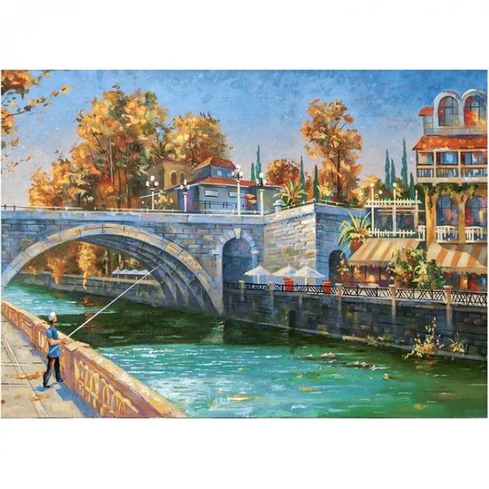 KESKİN 70x100 2000 PARÇA PUZZLE/YAPBOZ NEHİRDEKİ BALIKÇI