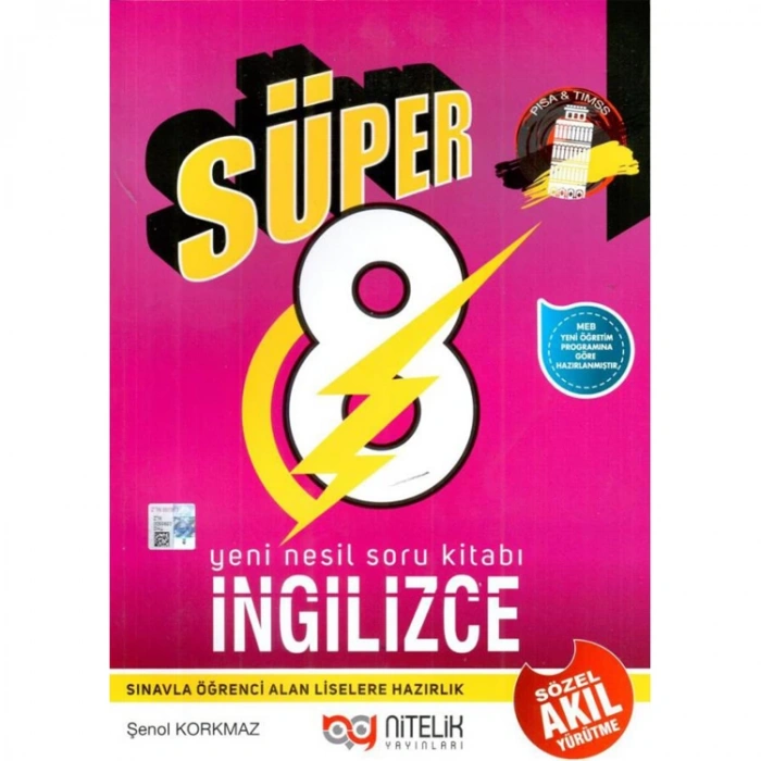 NİTELİK 8. SINIF YENİ NESİL SÜPER İNGİLİZCE SORU KİTABI