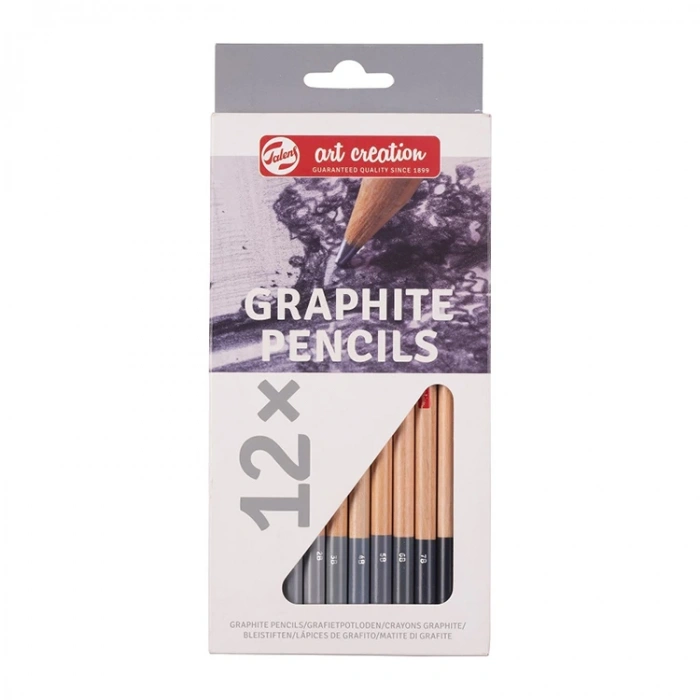 TALENS ART CREATION GRAPHITE DERECELİ KALEM SETİ 12Lİ - RT9028112M
