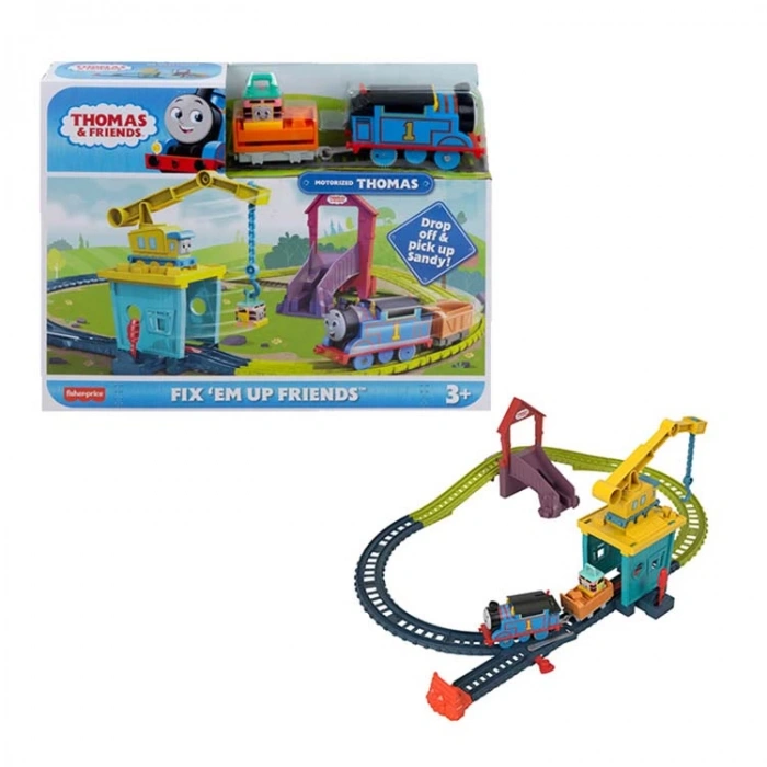 FİSHER-PRICE THOMAS & FRIENDS HDY58 CARLY VE SANDY OYUN SETİ