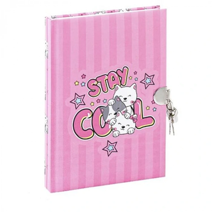 MİKRO GN-621 KİLİTLİ HATIRA DEFTERİ ÇİZGİLİ (GÜNLÜK)