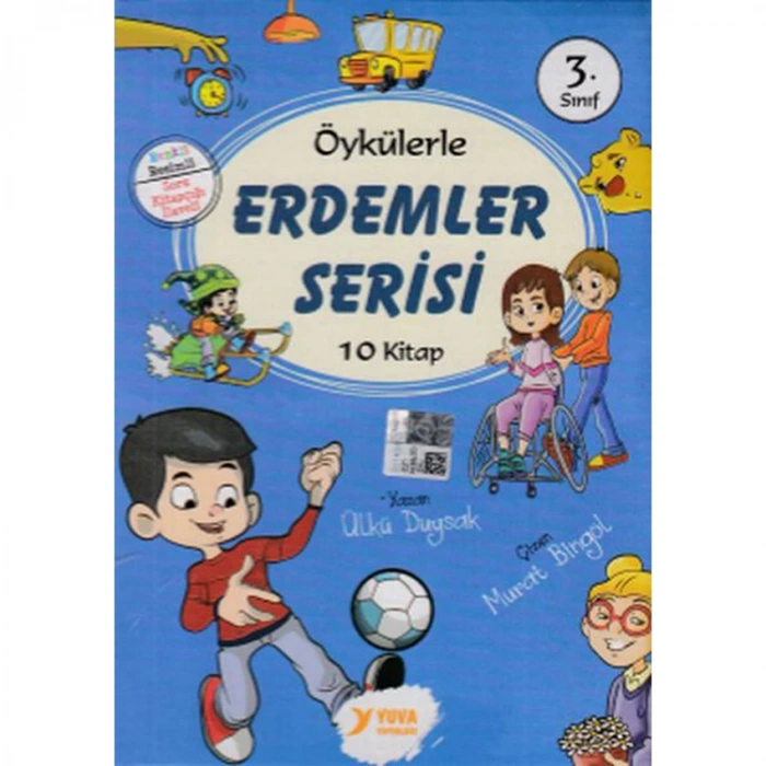 ÖYKÜLERLE ERDEMLER SERİSİ 10 KİTAP (3. SINIFLAR İÇİN)