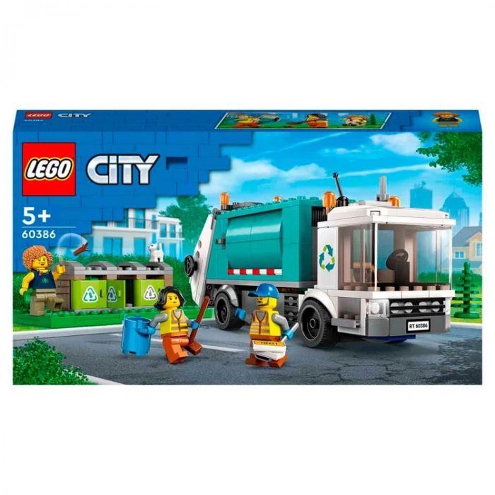 LEGO CITY 60386 GERİ DÖNÜŞÜM KAMYONU