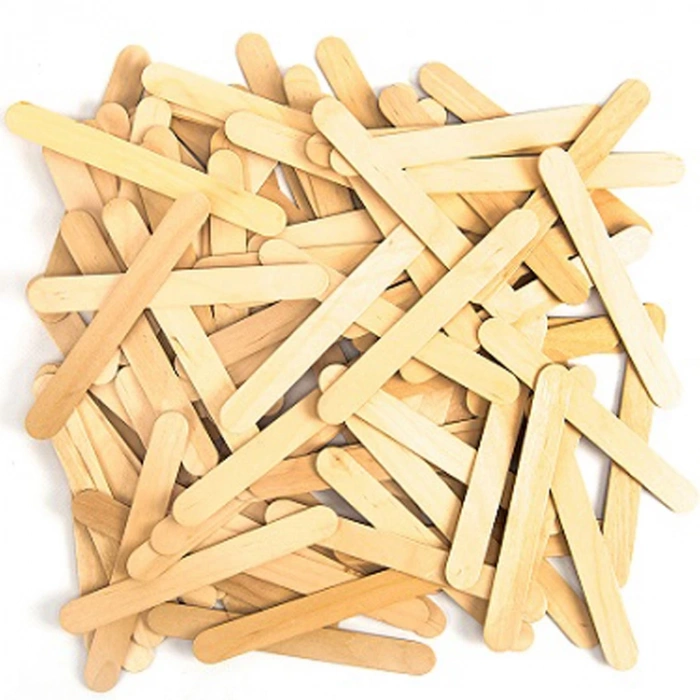 KRAF KIDS KK175 AHŞAP BÜYÜK BOY NATUREL ÇUBUK 50Lİ