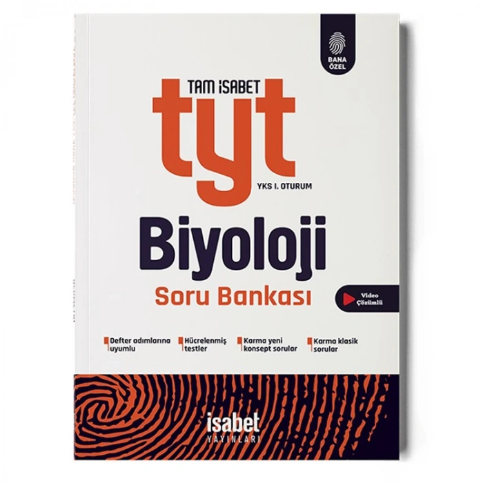İSABET TYT BİYOLOJİ  SORU BANKASI