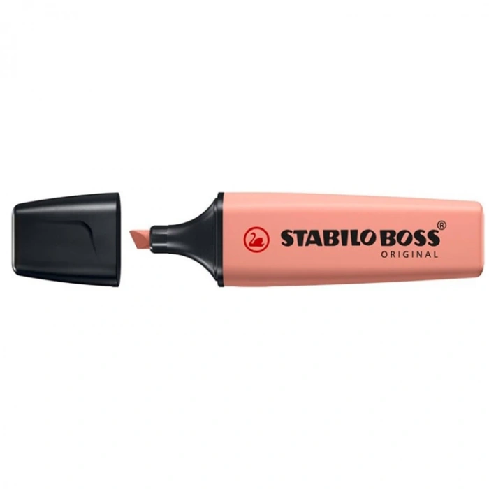 STABILO BOSS ORIGINAL NATURECOLORS FOSFORLU KALEM - GÜL KURUSU  70/175