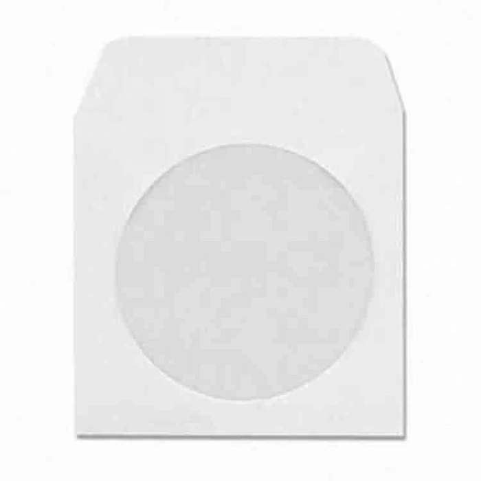 DOĞAN CD ZARFI 12.5x12.5cm 80Gr. PENCERELİ 500 LÜ