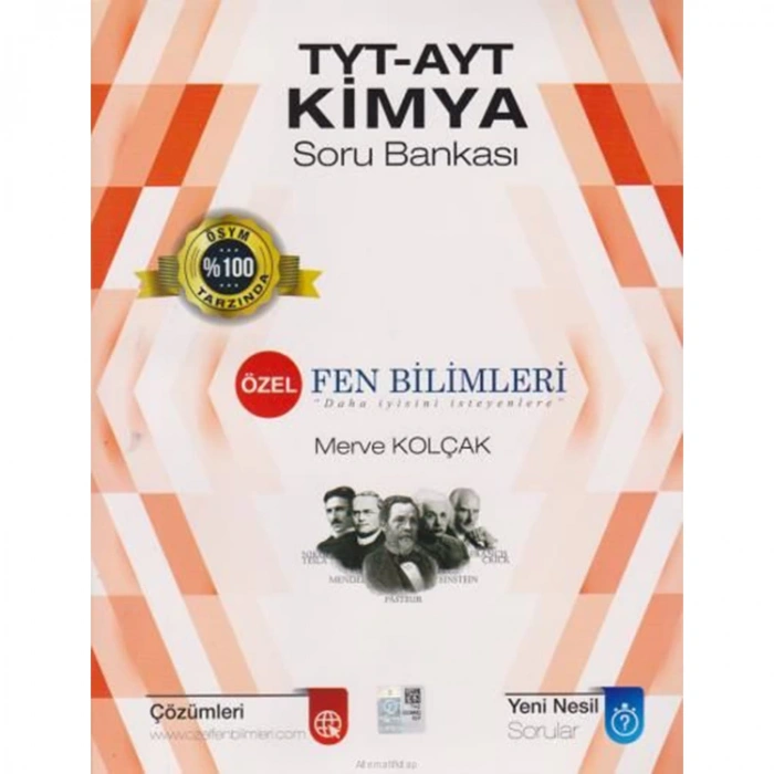 ÖZEL FEN BİLİMLERİ- TYT-AYT KİMYA SORU BANKASI