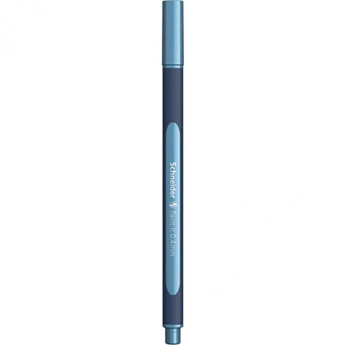 SCHNEIDER - METALİK ROLLERBALL PAINT-IT 050 DAVETİYE KALEMİ 0.4mm  METALİK KUTUP MAVİSİ - ML05001030