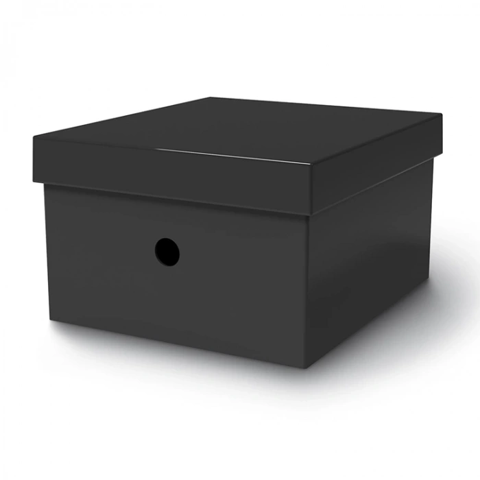 MAS 8224 RAİNBOW KÜÇÜK BOY ÇOK AMAÇLI KUTU SİYAH