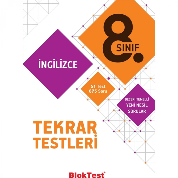 BLOKTEST 8.SINIF İNGİLİZCE TEKRAR TESTLERİ