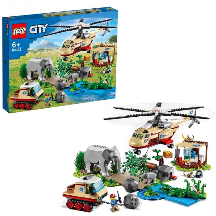 LEGO CITY 60302   WILDLIFE VAHŞİ HAYVAN KURTARMA OPARASYONU - 6332493