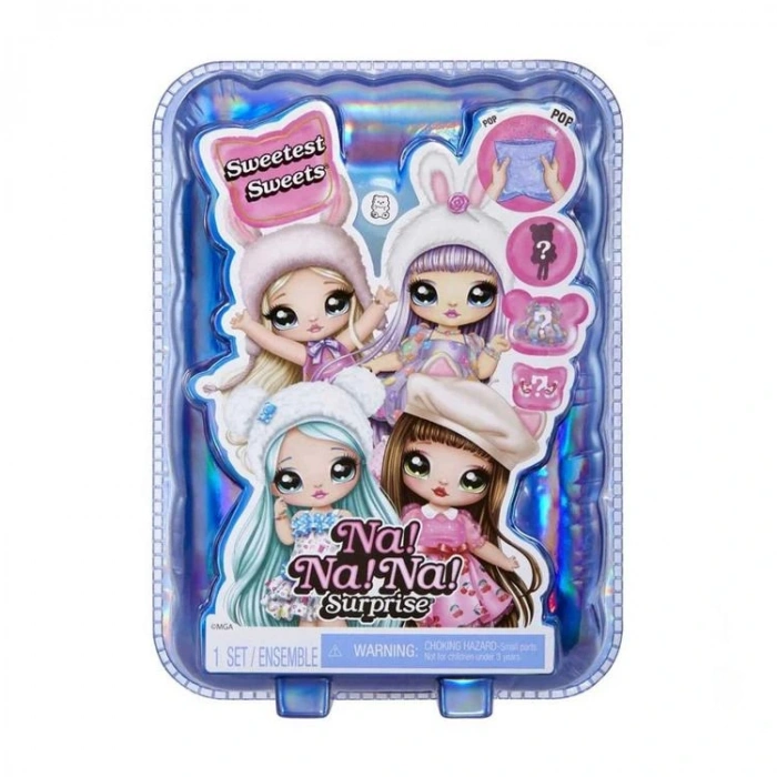 NA! NA! NA! SURPRISE! SÜRPRİZ PAKET SWEETEST SWEETS 120117 - TEKLİ