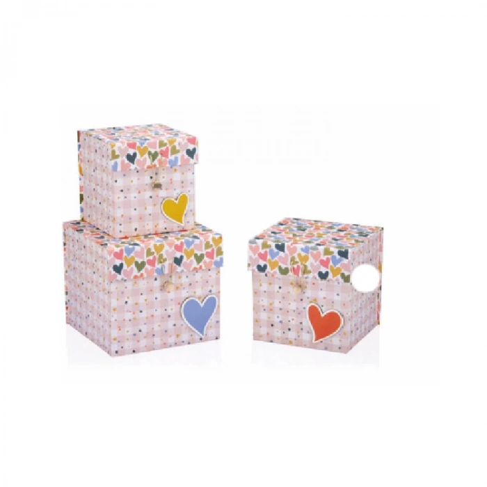 GIPTA FLORAL DİK BOY HEDİYE KUTUSU BX6542 B 175x170x180 mm