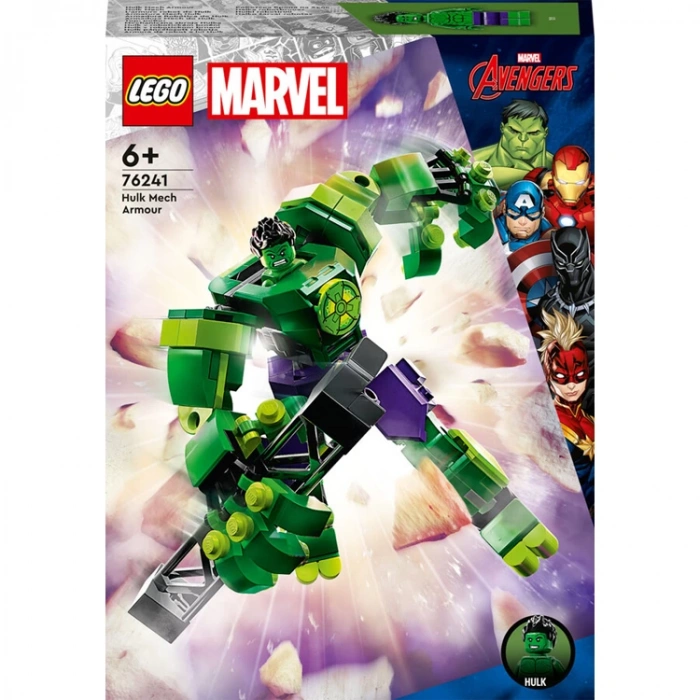 LEGO 76241 MARVEL HULK ROBOT ZIRHI  PARÇA 6+