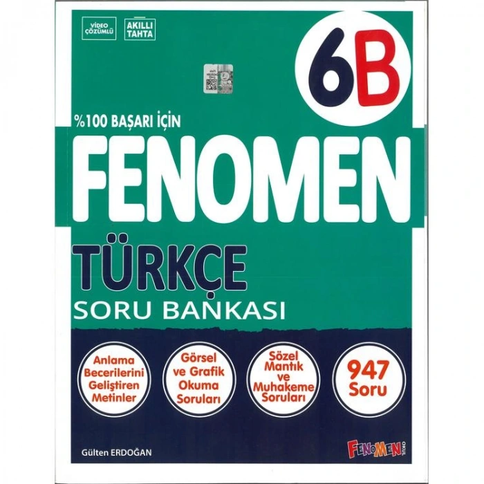 FENOMEN 6. SINIF TÜRKÇE B SORU BANKASI