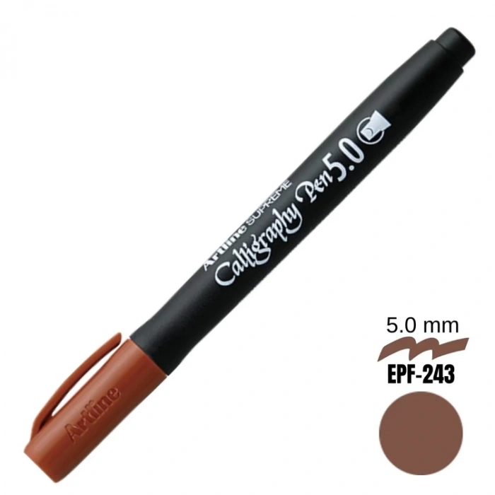ARTLINE SUPREME KALİGRAFİ KALEMİ 5.0 KAHVERENGİ EPF-245