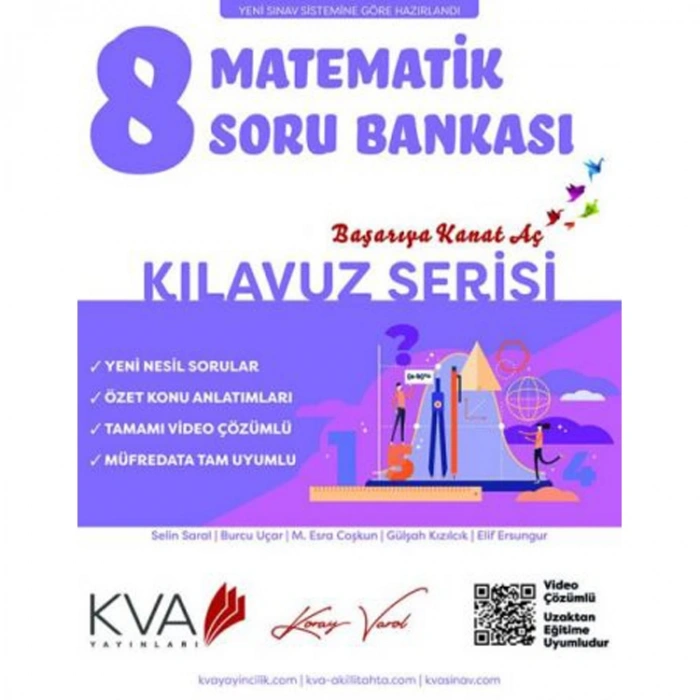 KORAY VAROL AKADEMİ KILAVUZ SERİSİ 8. SINIF MATEMATİK SORU BANKASI