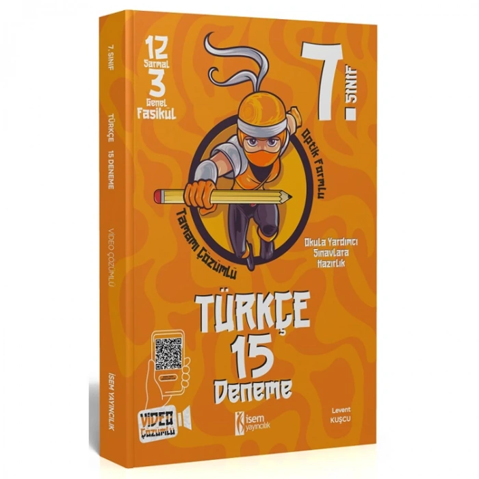 İSEM 7. SINIF TÜRKÇE 15 DENEME