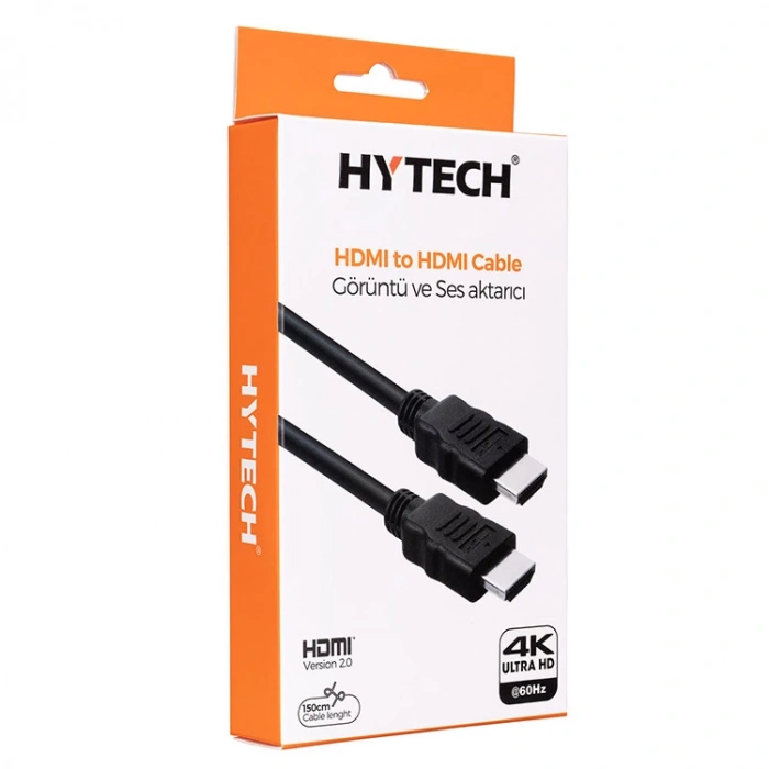 Hytech HY-XHD01 HDMI TO HDMI 1.5m 4K GÖRÜNTÜ VE SES AKTARICI