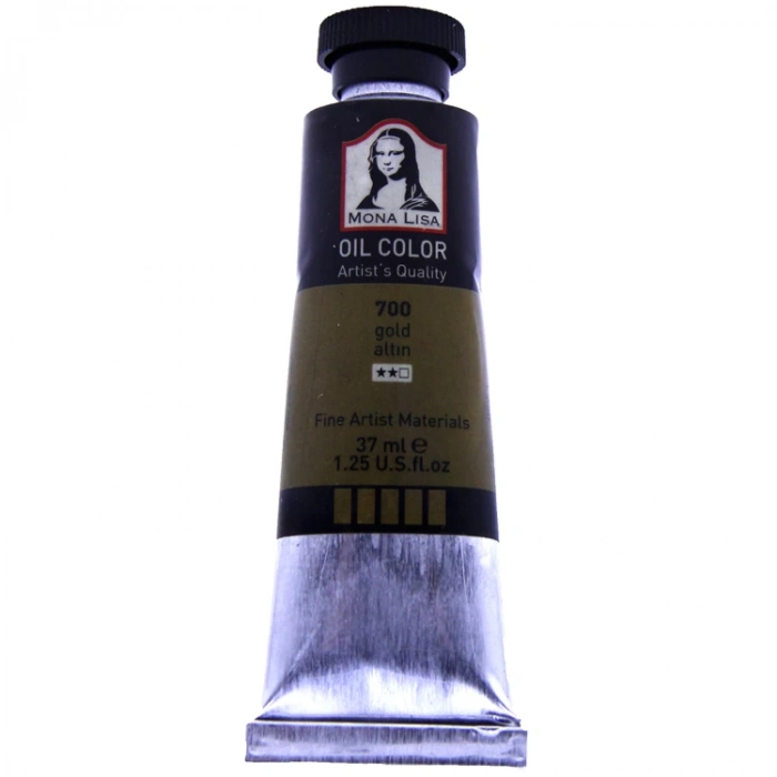 MONALİSA YAĞLI BOYA 37 ML TÜP  MO037-700 ALTIN