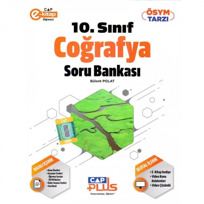 ÇAP 10.SINIF SORU BANKASI ANADOLU PLUS COĞRAFYA - 2023