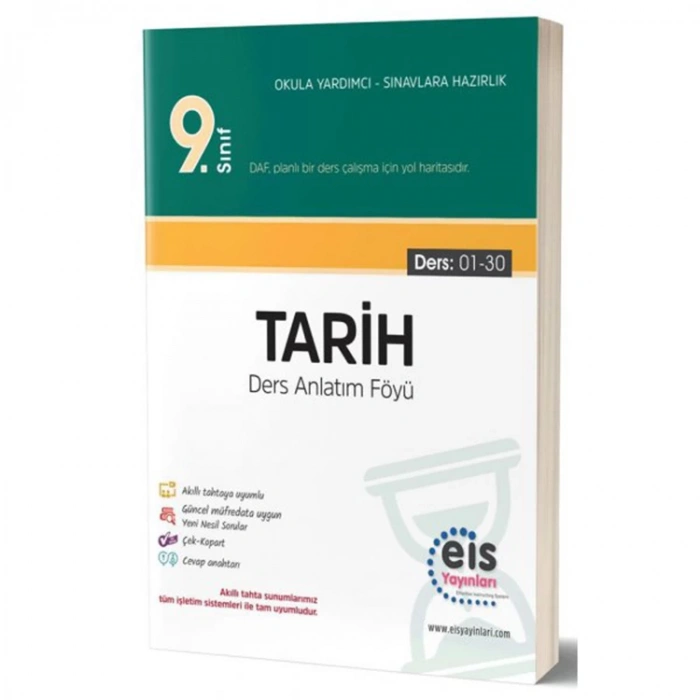 EİS 9.SINIF TARİH DERS ANLATIM FÖYLERİ