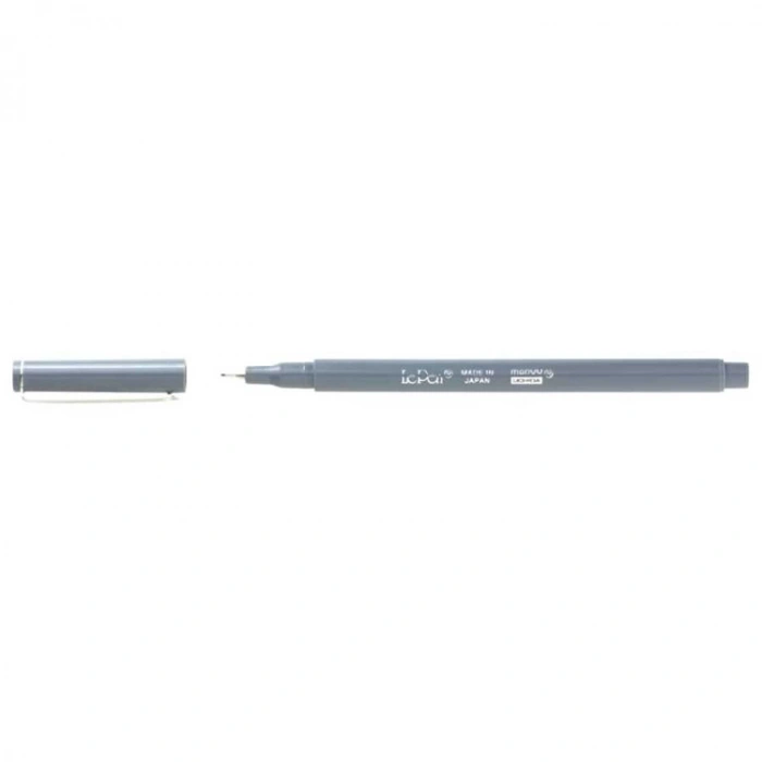MARVY LE FINE PEN 4300-21 EKSTRA FINE UÇ KALEM METAL KLİPS- DARK GREY