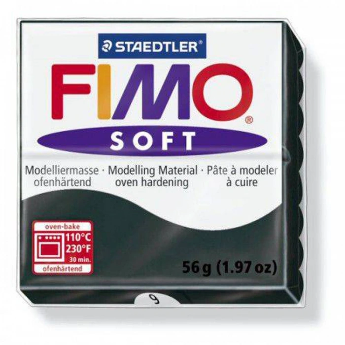 FİMO MODELLEME KİL HAMURU 56 GR SİYAH