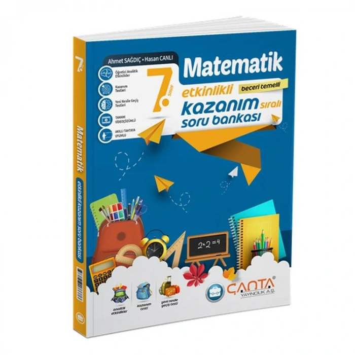 ÇANTA 7. SINIF MATEMATİK ETKİNLİKLİ KAZANIM SORU BANKASI