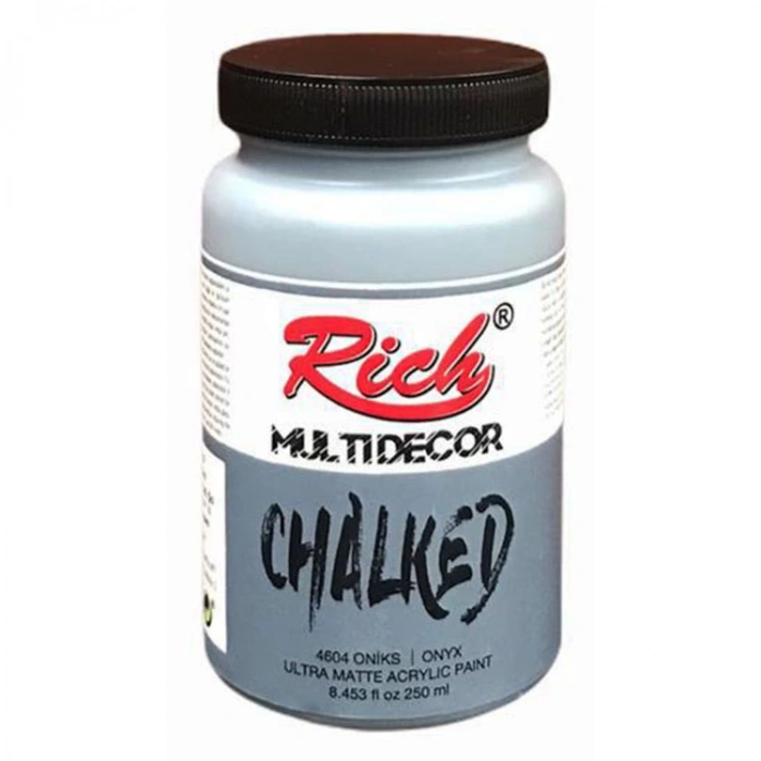 RİCH MDC-250-4604 MULTİ DECOR CHALKED 250 CC ONİKS (ONYX)